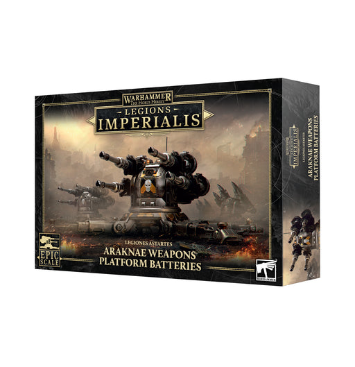 Legions Imperialis Legiones Astartes Araknae Weapons Platform Batteries - Warhammer