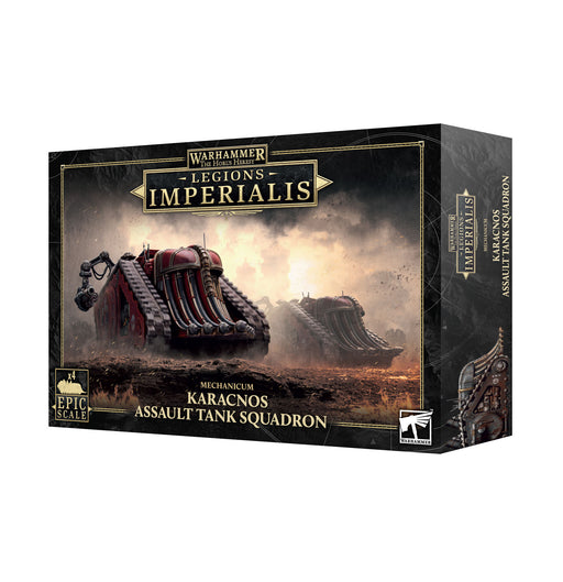 Legions Imperialis Mechanicum: Karacnos Assault Tank Squadron - Warhammer