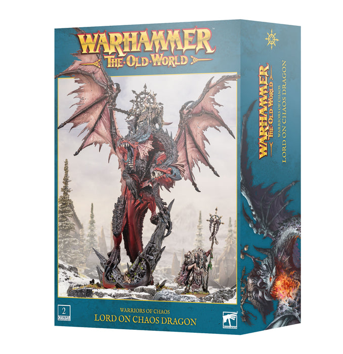 Warriors of Chaos Lord On Chaos Dragon - Warhammer