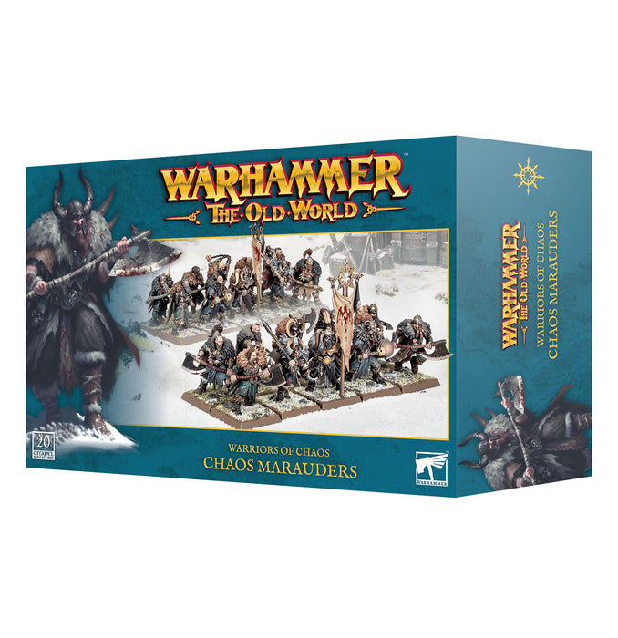 Warhammer the Old World Warriors of Chaos Chaos Marauders