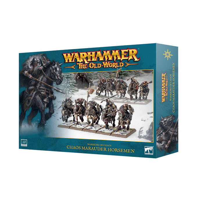 Warhammer the Old World Warriors of Chaos Marauder Horsemen