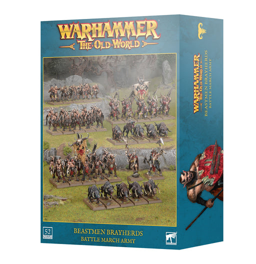 Warhammer the Old World Beastman Brayherds Battle March Army