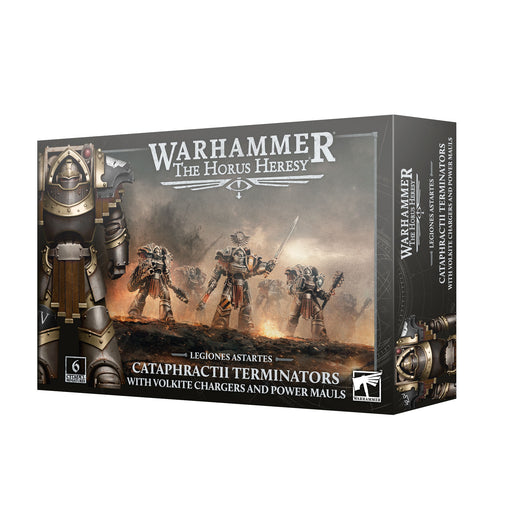 Legiones Astartes Cataphractii Terminators with Volkite Chargers and Power Mauls - Warhammer