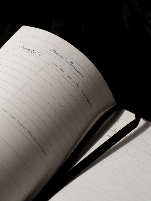 Sacred Dreams Journal, Black Linen Edition II - St Soleil