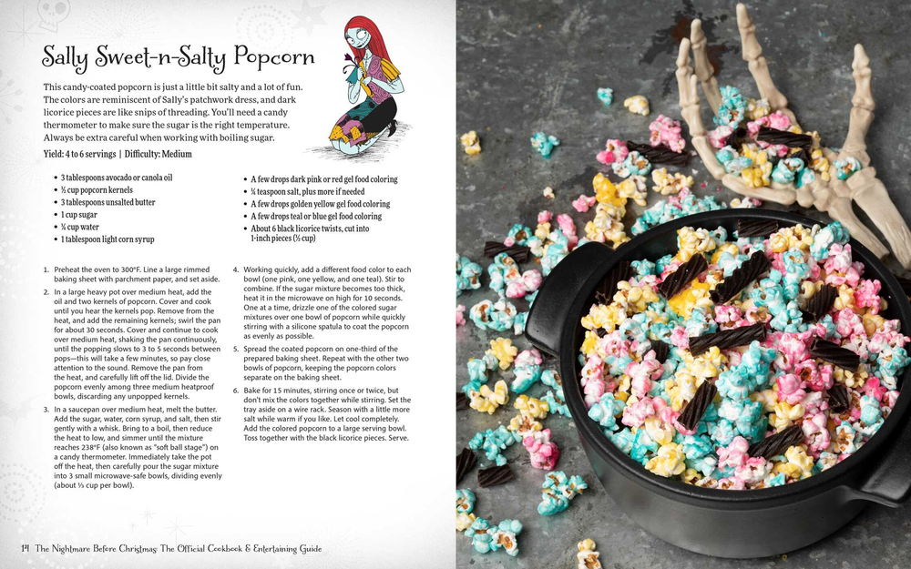 The Nightmare Before Christmas: The Official Cookbook & Entertaining Guide - Keittokirja