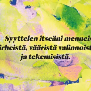 Anna itsellesi mahdollisuus - asennekortit - Hidasta Elämää