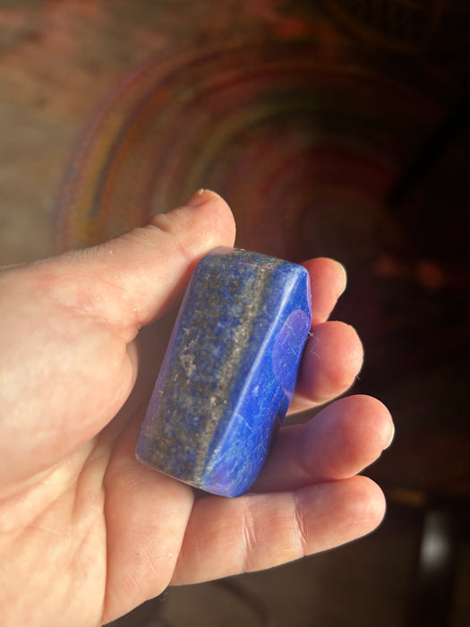 Lapislazuli in freier Form – Afghanistan