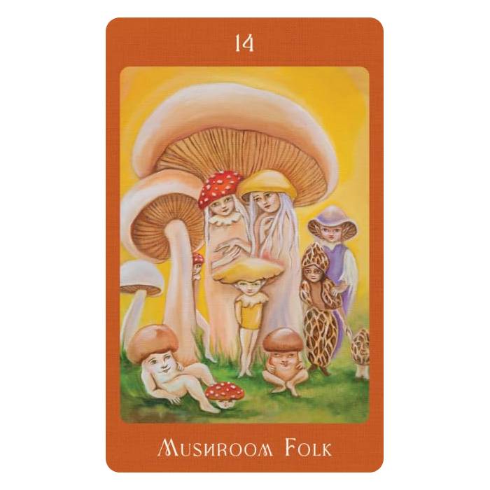Mushroom Folk Oracle - Sharon McLeod