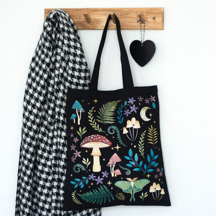 Dark Forest printed tote bag