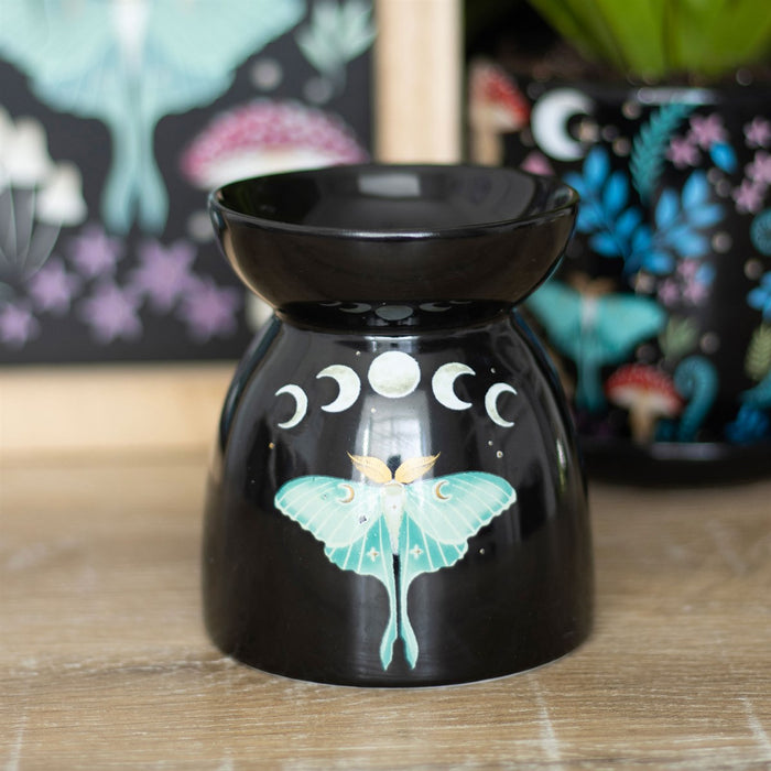 Luna Moth ceramic scented lantern