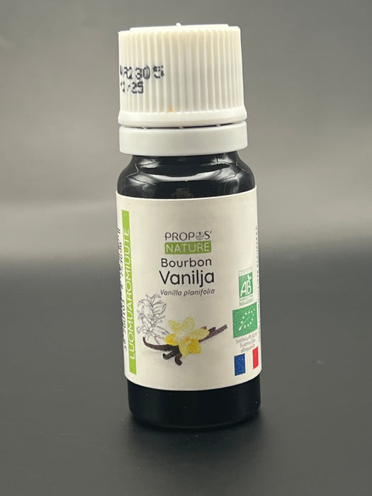 Vanilja Bourbon luomu eteerinen öljy 10ml - Propos'Nature