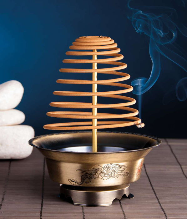 Incense spiral Australian Sandalwood 1 day lasting 2x30 g