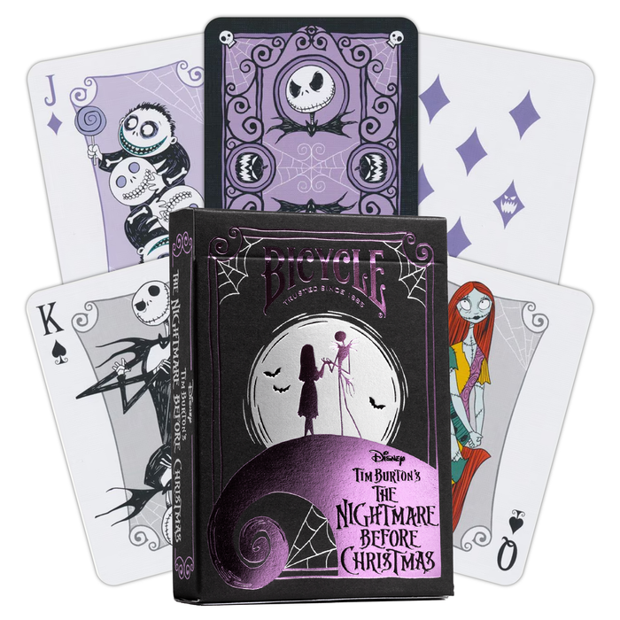 Bicycle Disney Nightmare Before Christmas - playing cards