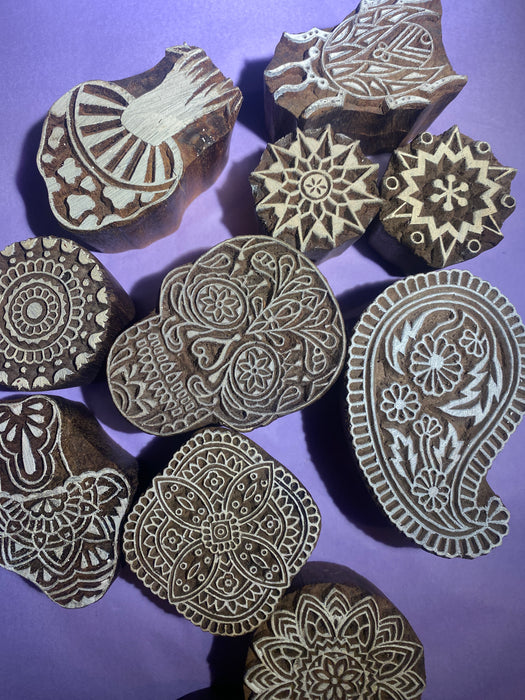 Wooden stamps