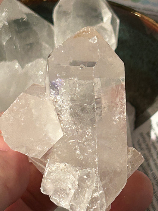 Vuorikristalli kärkipala n. 6-10cm