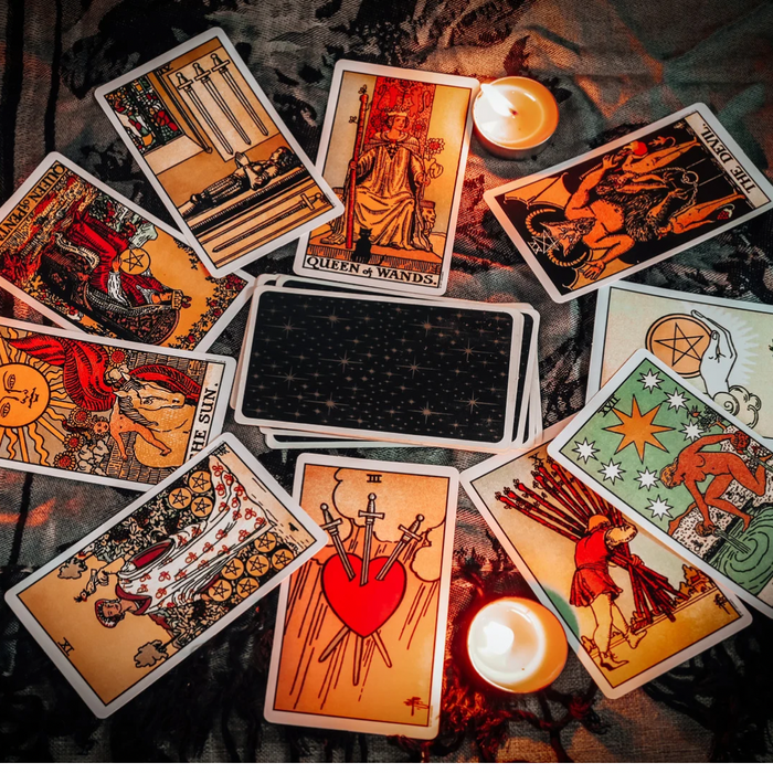 New Year's Tarot interpretation as a recording, approx. 30-40min