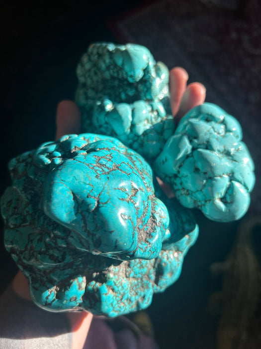 Turquoise chunk 270-1400g