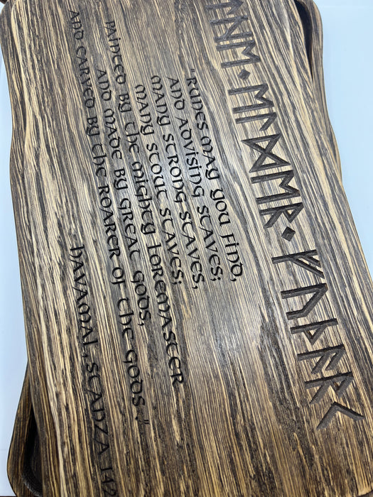 Runes 600 year old oak, limited edition 48/100 (Rare OOP)