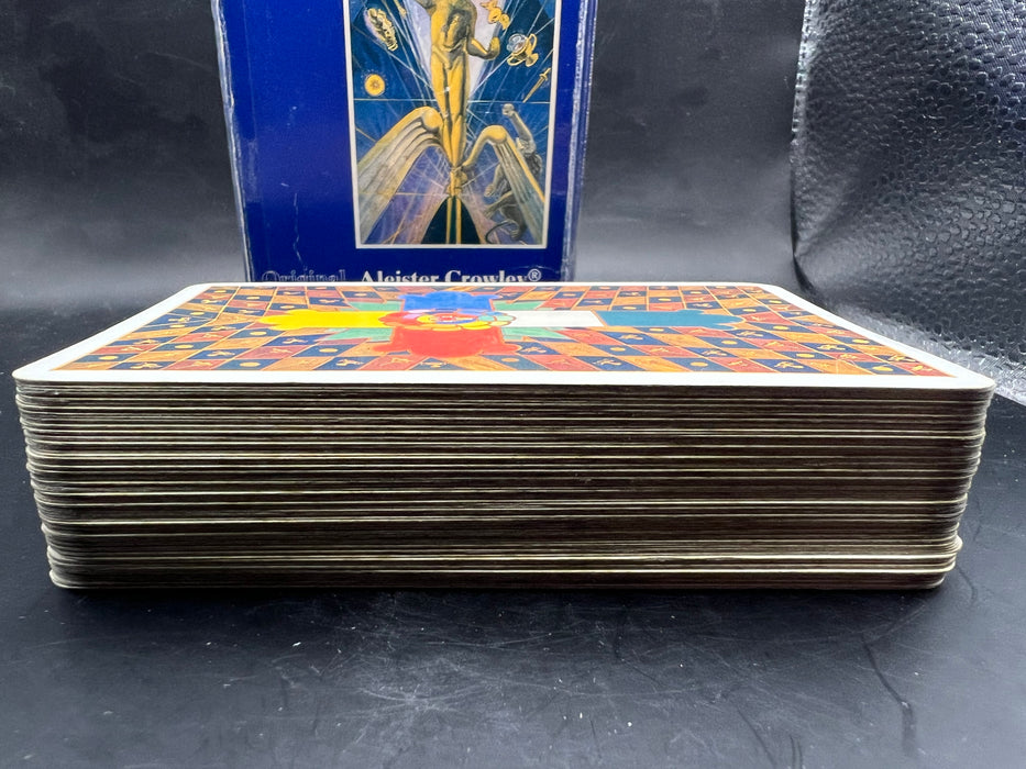 Thoth Tarot (Suomenkieliset )- Crowley Aleister  (Preloved Vintage 1996)