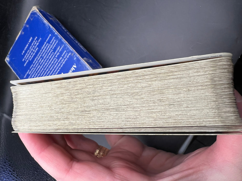 Thoth Tarot (Suomenkieliset )- Crowley Aleister  (Preloved Vintage 1996)