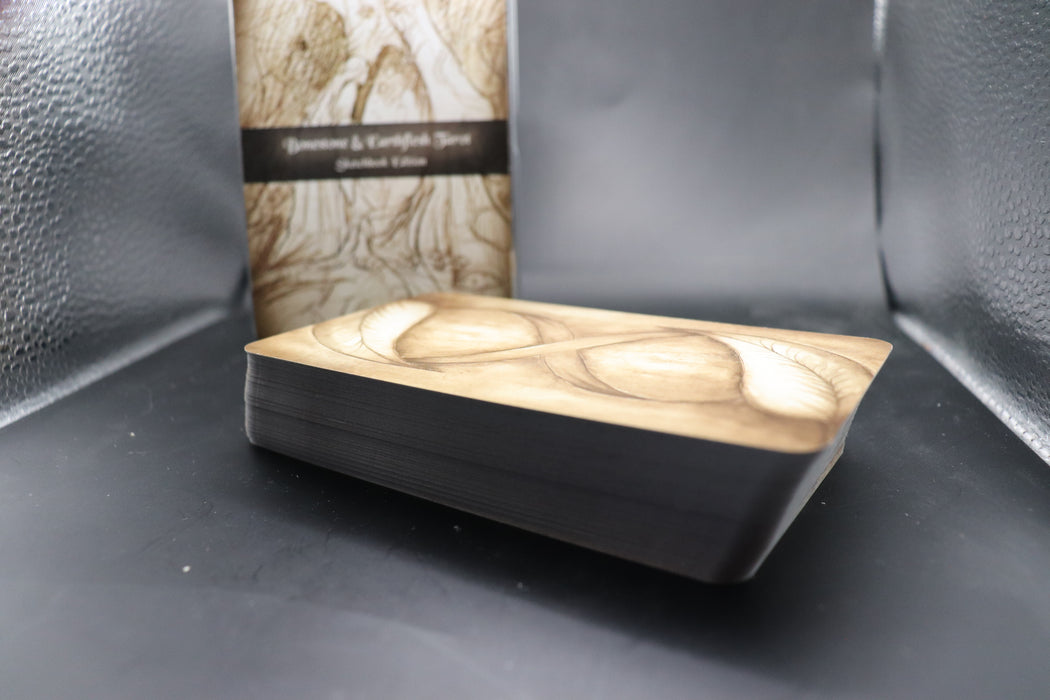 Bones of the Bonestone &  Earthflesh Tarot – Sketch Edition (MPC-painos) / Preloved