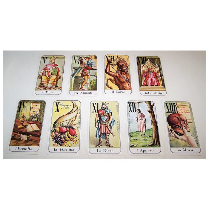 Il Meneghello “Tarocco della Musica” Tarot Cards, Osvaldo Menegazzi Designs, Ltd. Ed. (209/500), c.1981 - Il Meneghello Edizione (Preloved - used)