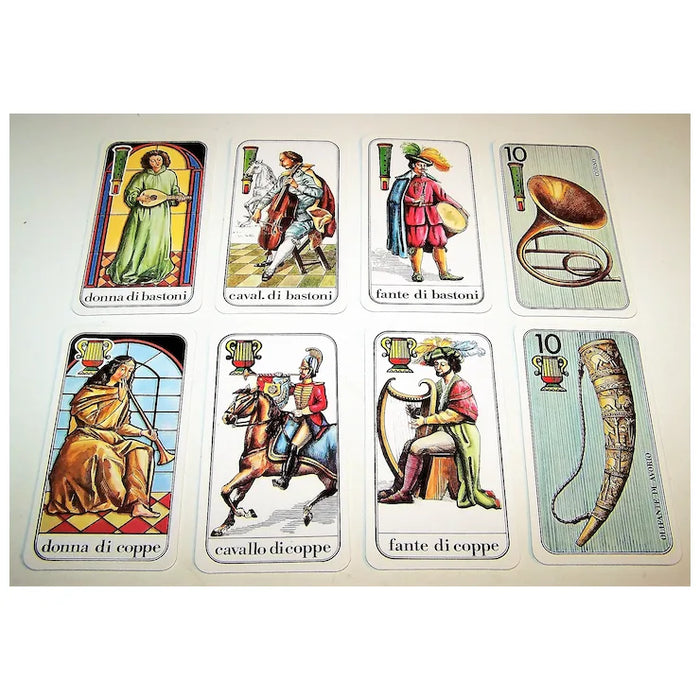 Il Meneghello “Tarocco della Musica” Tarot Cards, Osvaldo Menegazzi Designs, Ltd. Ed. (209/500), c.1981 - Il Meneghello Edizione (Preloved - used)