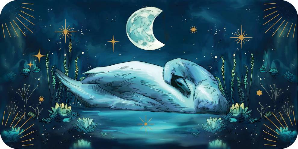 Sleeping Spirits: Midnight Messages for Peaceful Rest (Rockpool Mini Cards) - Helena Elias