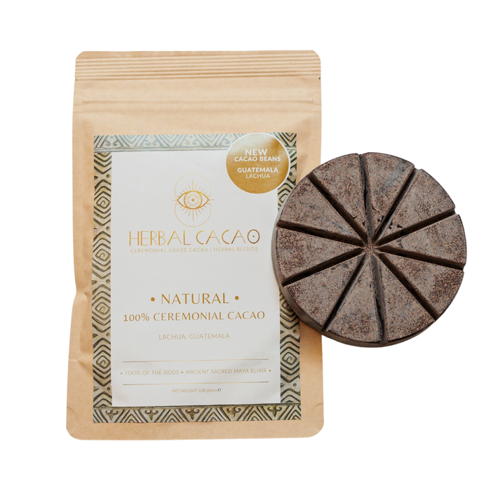 Natural - Ceremonial Grade Cacao - Herbal Cacao 100g
