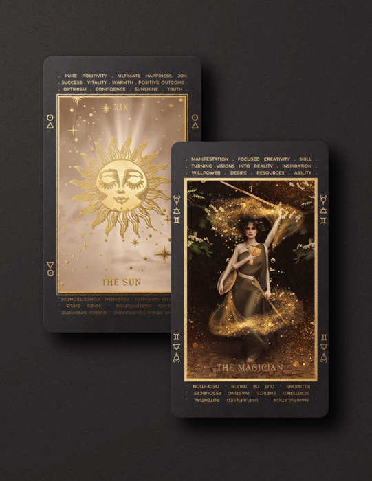 Lucid Dreams Beginners Tarot Deck • BLACK ECLIPSE EDITION IV