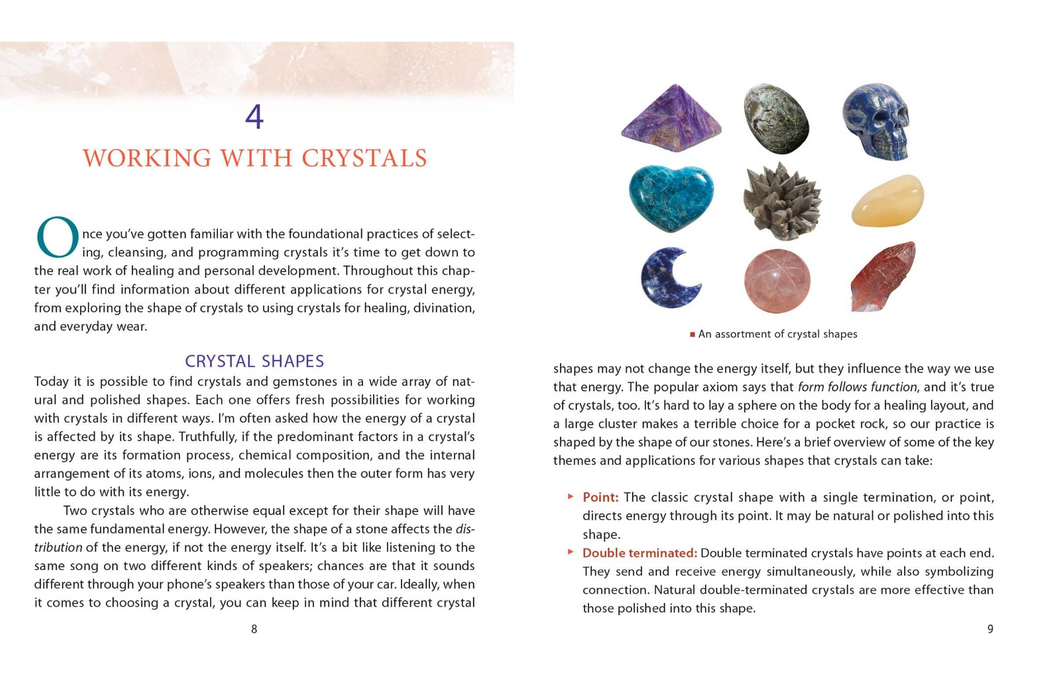 Crystal Basics Pocket Encyclopedia: The Energetic, Healing, and Spiritual Power of 450 Gemstones- Nicholas Pearson