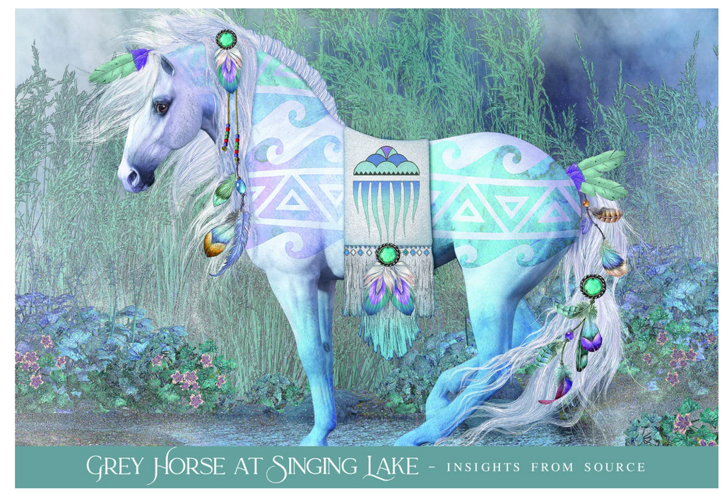 Oracle of the Sacred Horse - Kathy Pike