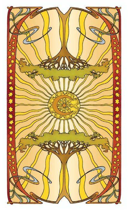 Golden Art Nouveau Tarot - Giulia Massaglia