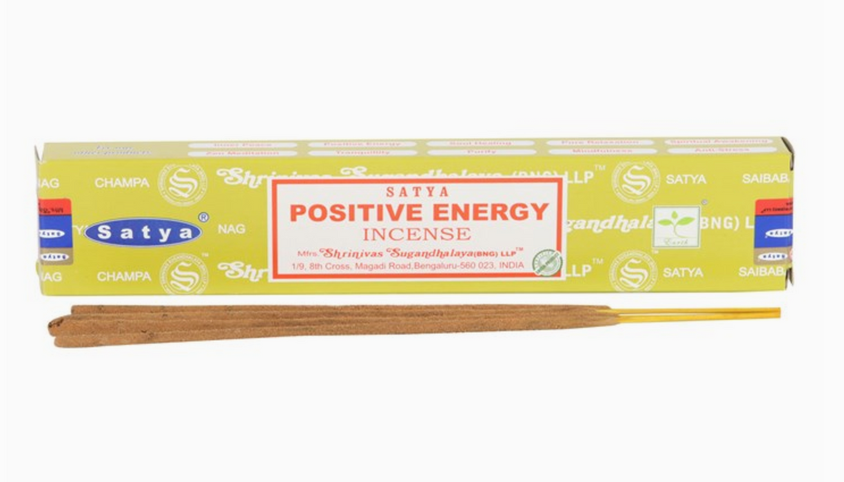 Räucherstäbchen mit positiver Energie, 15 g – Satya