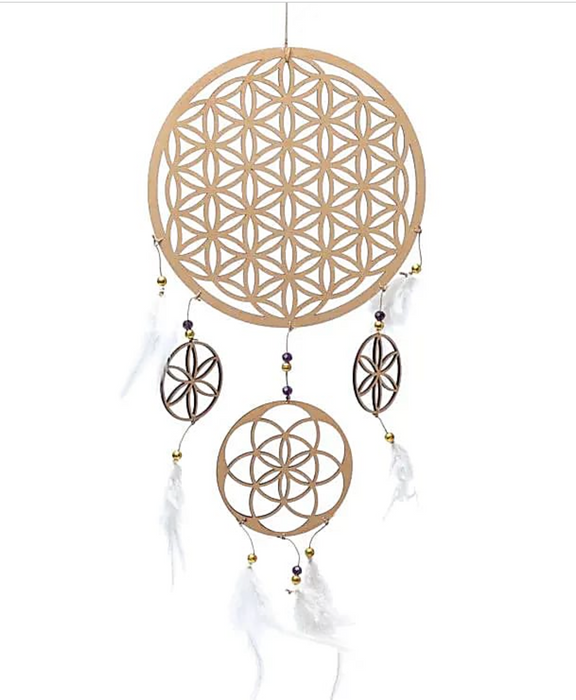 Dream Catcher Flower of Life Flower size ± 54x21cm