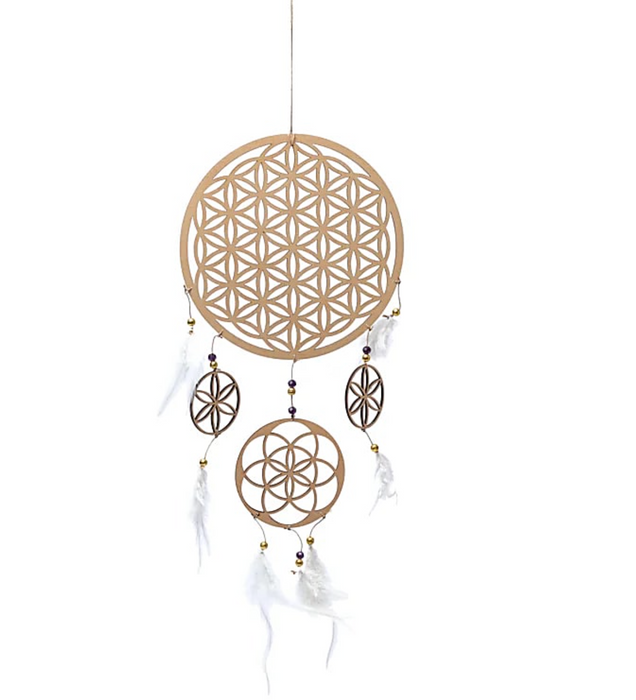 Dream Catcher Flower of Life Flower size ± 54x21cm