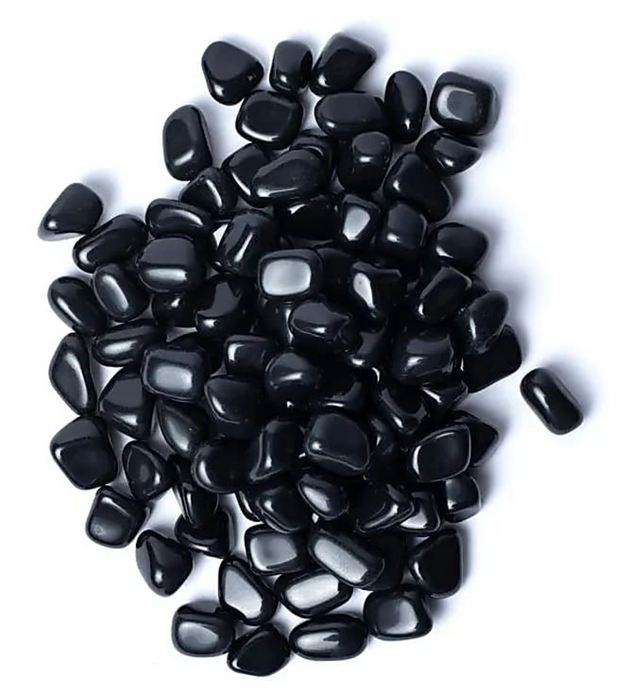 Black agate polished 1.5.3cm