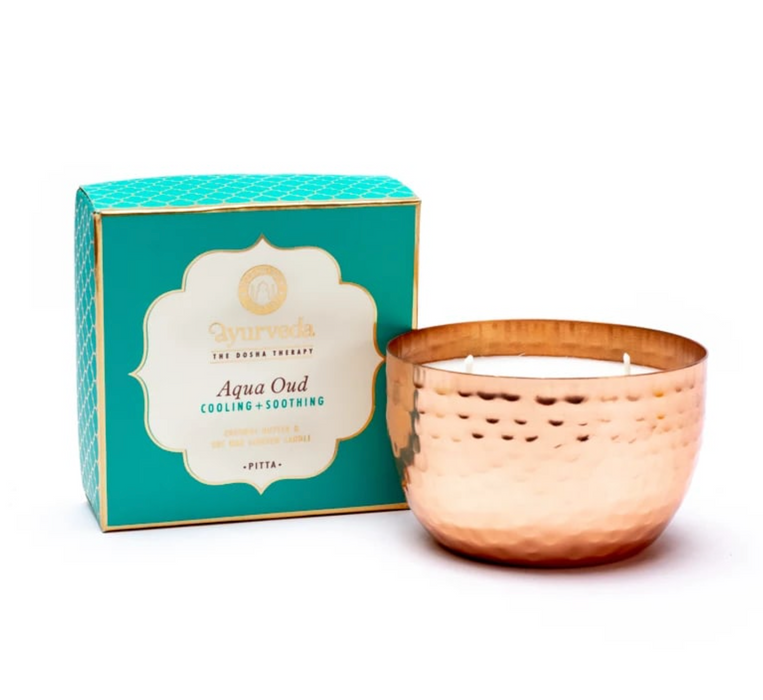 Ayurvedic scented candle