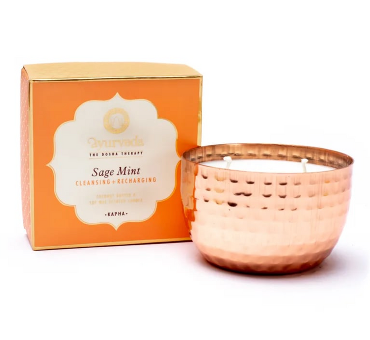 Ayurvedic scented candle