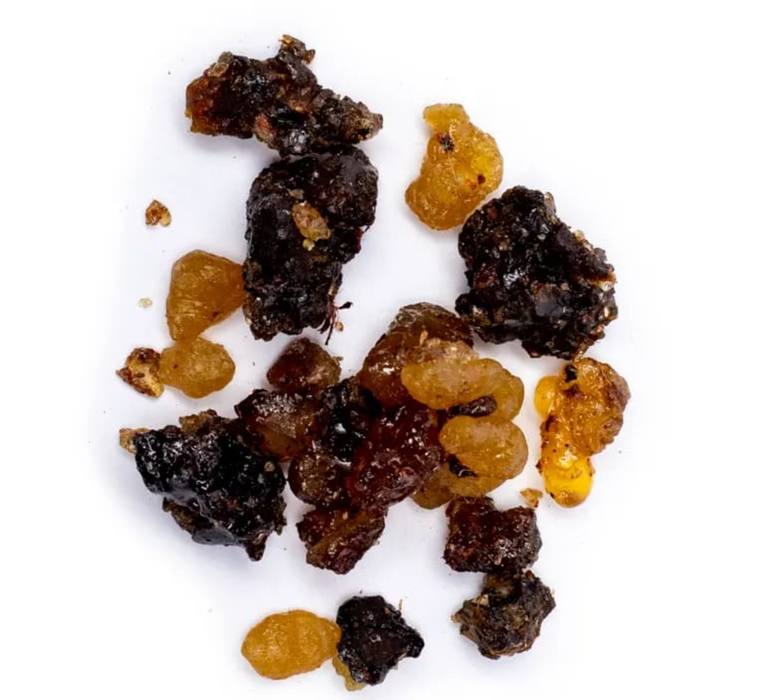 Frankincense and myrrh resin incense 25g