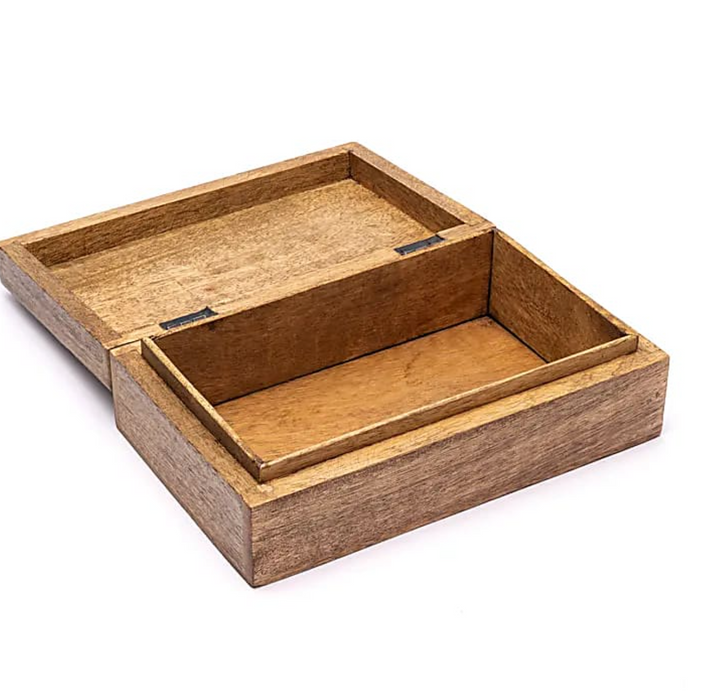 Korurasia – valkoinen Flower of Life -kaiverrus