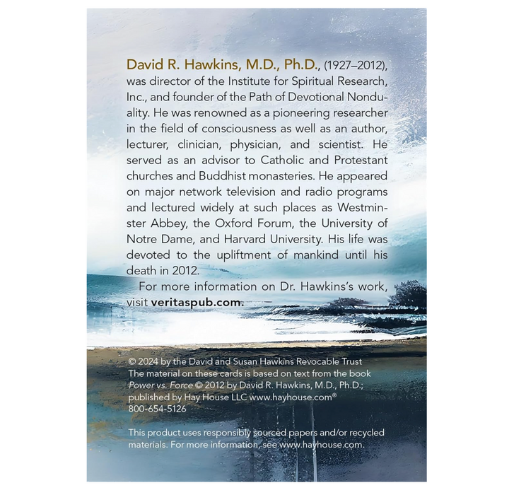 The Power vs. Force Deck - David R. Hawkins