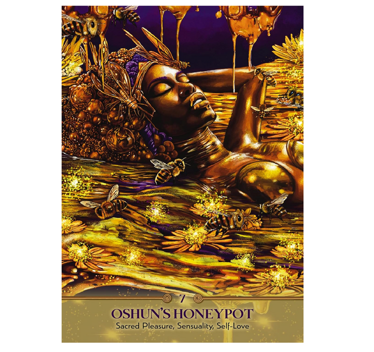 Faces of Oshun Oracle: A 44-Card Deck and Guidebook - Abiola Abrams