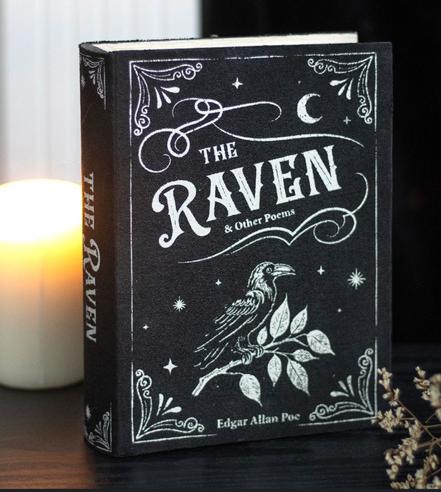 Raven kirjanmuotoinen säilytysrasia