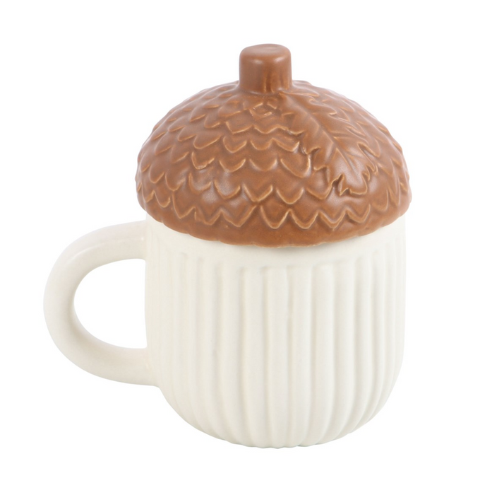 Tammenterho kannellinen keraaminen muki (250ml)