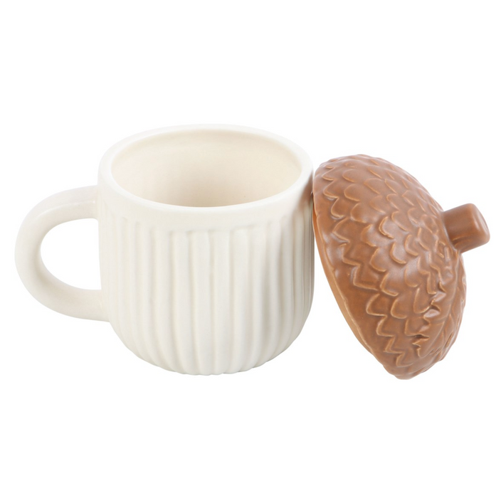 Tammenterho kannellinen keraaminen muki (250ml)