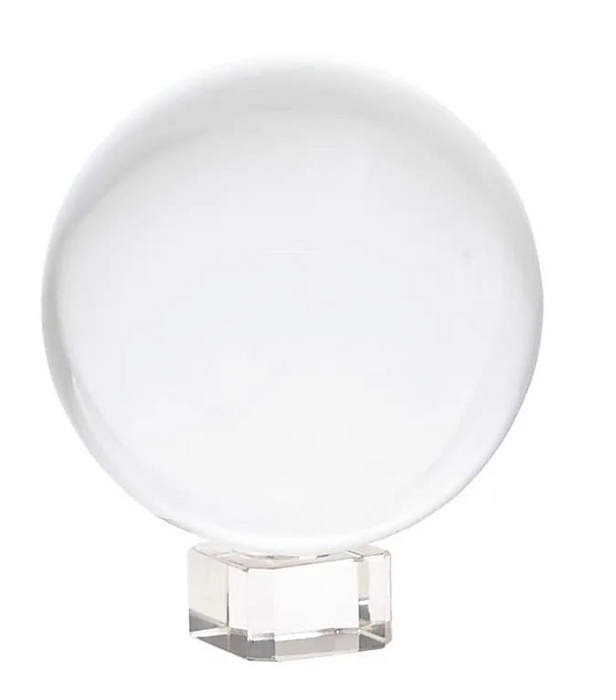 Kristallipallo 5cm lasijalustalla