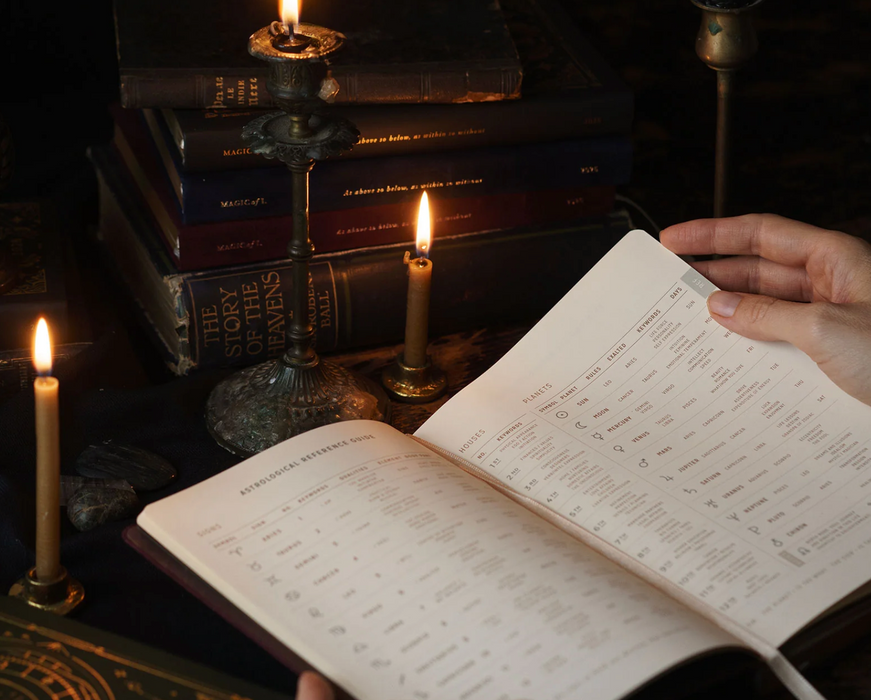 Astrological Planner 2026 - Black/Musta - Magic of I