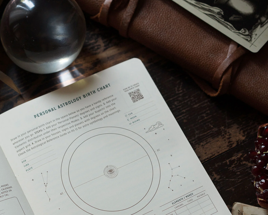 Astrological Planner 2026 - Black/Musta - Magic of I