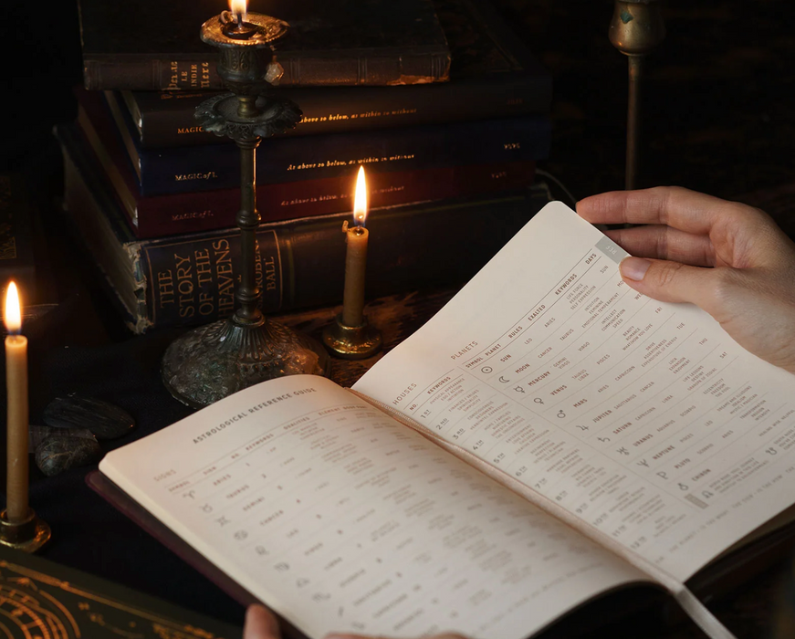 Astrological Planner 2026 - Midnight Velvet - Magic of I